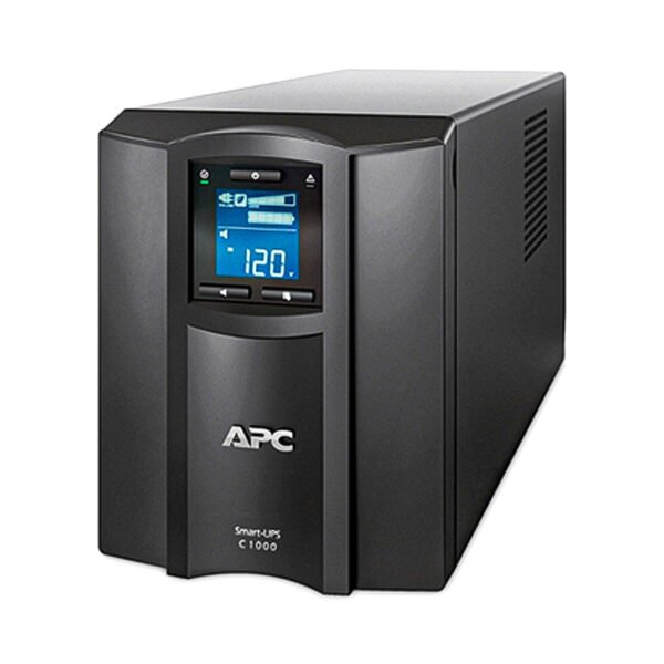 SMC1000IC-(1)-APC Smart-UPS C, Line Interactive, 1000VA, Tower, 230V, 8x IEC C13 outlets, SmartConnect port, USB and Ser