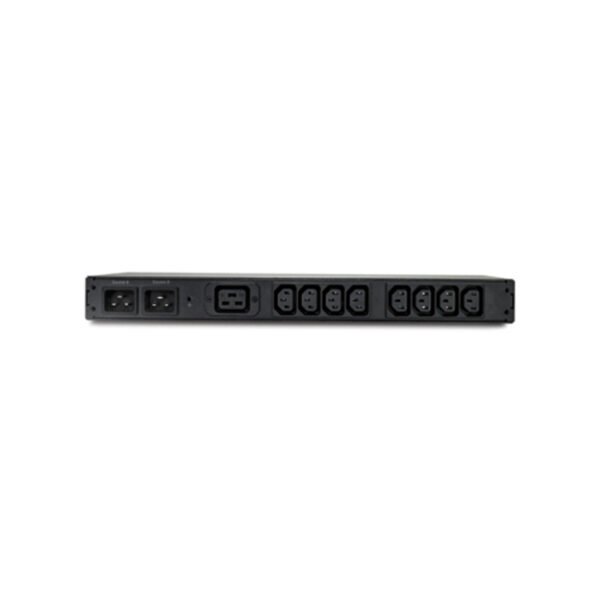 AP7723-2-RACK ATS, 20A-208V, 16A-230V, C20 IN, (8) C13 (1) C19 OUT