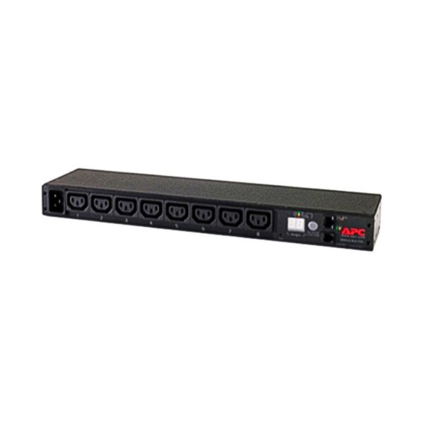 AP7821B-(2)-APC-Rack PDU, Metered, 1U, 16A, 208-230V, (8) C13