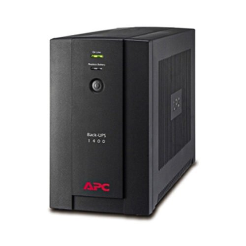 APC Back-UPS 1.4KVA, 1400VA, 700W, with AVR – 230V – IEC outlets (BX1400UI)