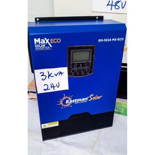 Eastman 3KVA, 3000VA/3000W, 24V, Off Grid Hybrid Solar Inverter (EM-3024 MX-ECO)