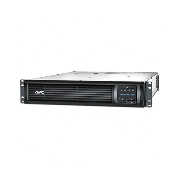 SMT2200RMI2U-(1)-APC Smart-UPS, Line Interactive, 2200VA, Rackmount 2U, 230V, 8x IEC C13+1x IEC C19 outlets, SmartSlot, AVR, LCD