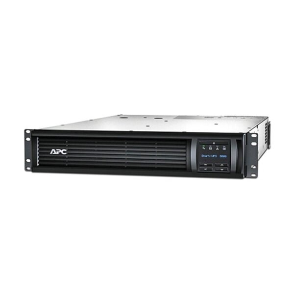 SMT3000RMI2U-(1)-APC Smart-UPS, Line Interactive, 3kVA, Rackmount 2U, 230V, 8x IEC C13+1x IEC C19 outlets, SmartSlot, AVR, LCD