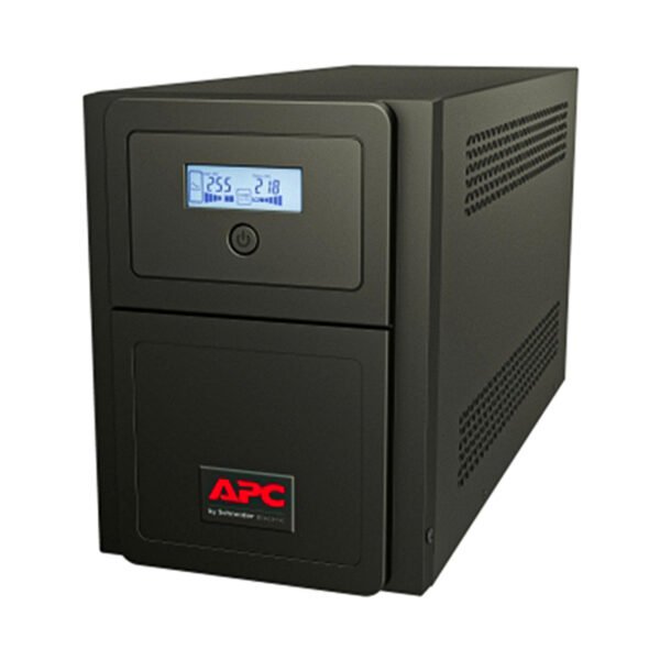 SMV1500AI-MS-(1)-APC Easy UPS 1 Ph Line Interactive, 1500VA, Tower, 230V, 4 Universal outlets, AVR, LCD