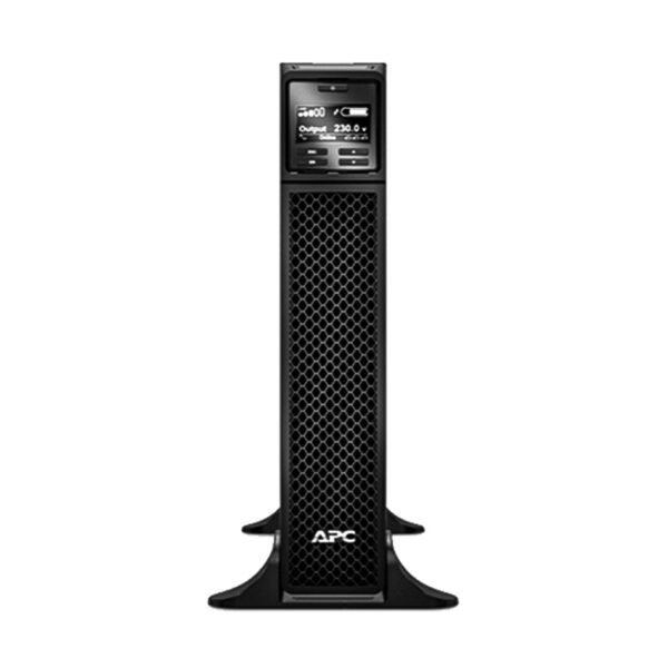 SRT2200XLI-(3)-APC Smart-UPS On-Line, 2200VA, Tower, 230V, 8x C13+2x C19 IEC outlets, SmartSlot, Extended runtime, W-O rail kit