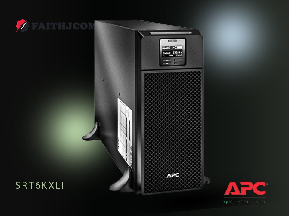 Uninterrupted Power Protection: Exploring the APC 6KVA (SRT6KXLI) UPS